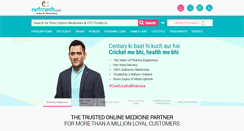 Desktop Screenshot of netmeds.com